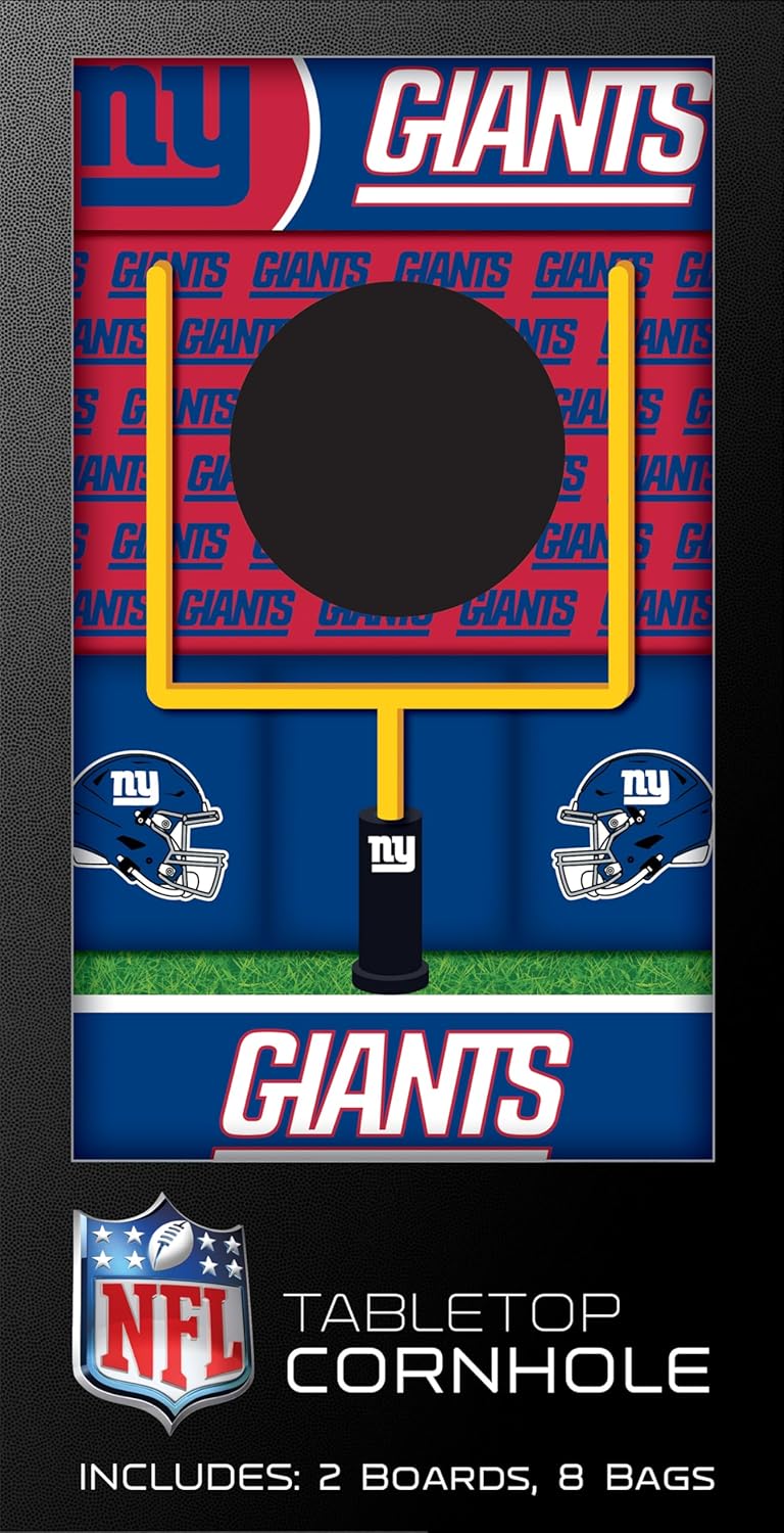 MasterPieces Officially Licensed NFL Tabletop Cornhole for Adults - Image 1